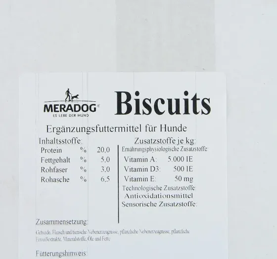 MERA Biscuit (Мера Бісквіт) ласощі для собак і цуценят печиво бісквіт для заохочення Запоріжжя