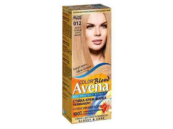 Крем-краска Blond Color 012 Светло-русый ТМ AVENA Solmir Киев
