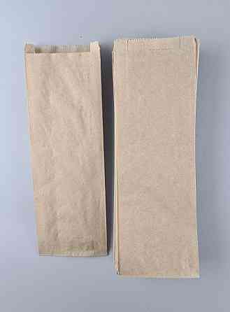 Бумажные пакеты саше крафт бурый, 120х40х360, 40г/м2 (100 шт) Харьков