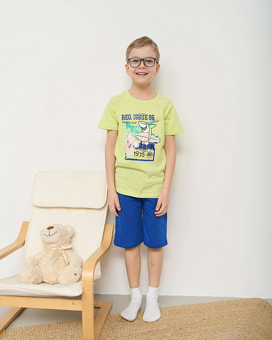 Комплект для мальчика с шортами Ozkan - Акула 31919 3-4 Киев - изображение 1