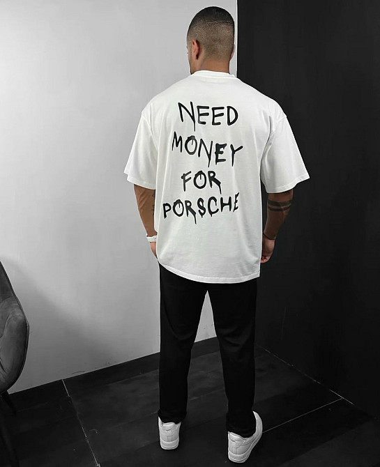 Футболка - "Need money for «porsche»". Чернівці - фото 1