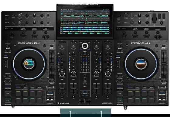 Микшерный пульт : DJ контролер Denon DJ PRIME 4+. Новый ! DJ-система Denon DJ Prime 4+ новий Киев