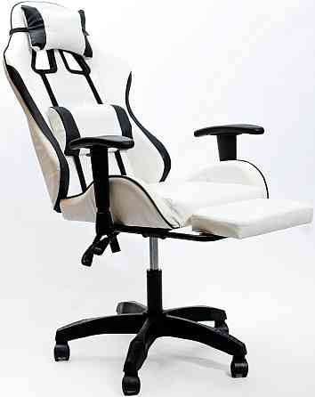 Кресло геймерское DIEGO Raptor white Киев