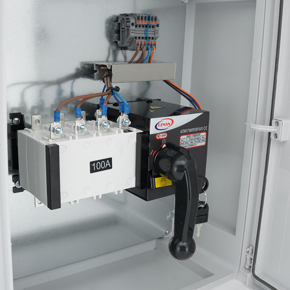 ATS до генераторів KNS1-100GA/4P. 400V, 100A, 50Hz, AC-33iB, 7.65kA Київ - фото 3
