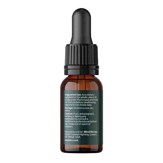 Каннабідіол CBD Mind Shi CBD Oil Isolate 1000 mg 10 ml полуниця Київ