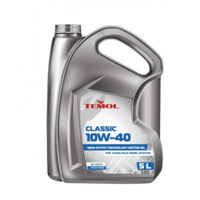 Моторное масло TEMOL Classic 10W40 5л (TEMOL 62894) Винница - изображение 1