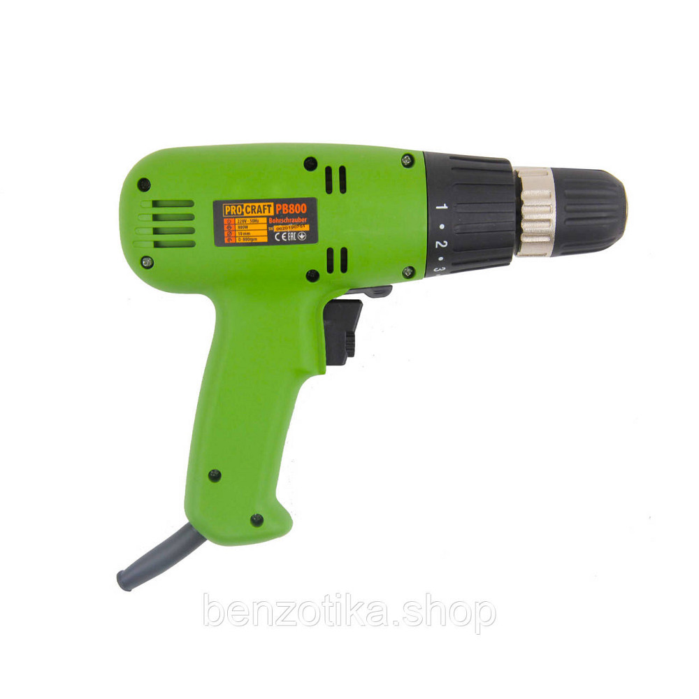 Шуруповерт мережевий Procraft PB800 Киев - изображение 3