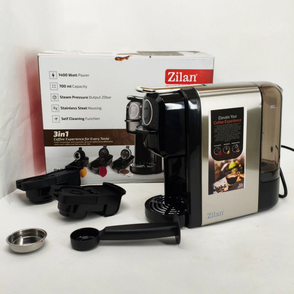 Кофемашина капсульная Zilan ZLN2846 20 Bar 700мл 1400Вт сенсорная ZE-22 Львов - изображение 8