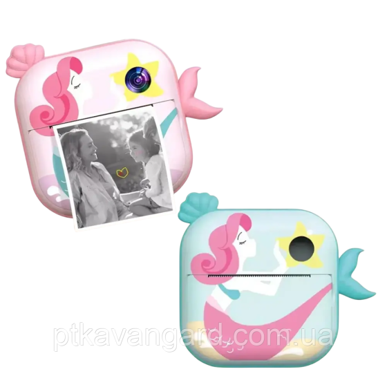 Фотоаппарат принтер детский 