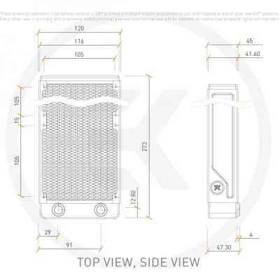 Радиатор охлаждения Ekwb EK-CoolStream PE 240 (Classic) (3831109817360) Винница