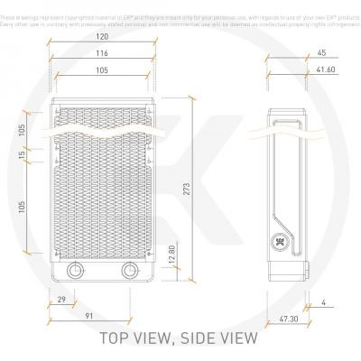 Радіатор охолодження Ekwb EK-CoolStream PE 240 (Classic) (3831109817360) Вінниця - фото 3
