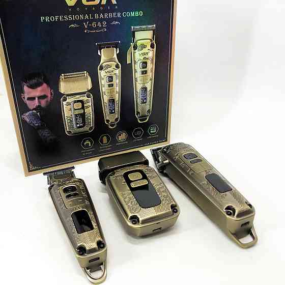 Професійна акумуляторна машинка Акумулятор VGR, Бездротовий акумуляторний тример для стрижки волосся KN-67 Львів