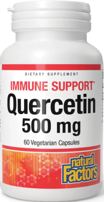 Кверцетин Natural Factors Quercetin 500mg 60 вег капс Киев - изображение 1