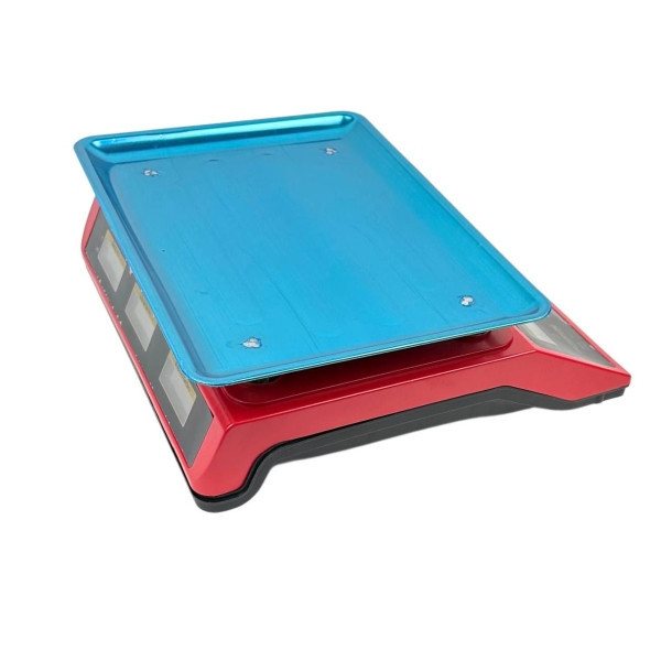 Электронные весы Crownberg CB-5009 до 50 кг, платформа 24×35 см, точность 2 г, красные Одесса - изображение 2