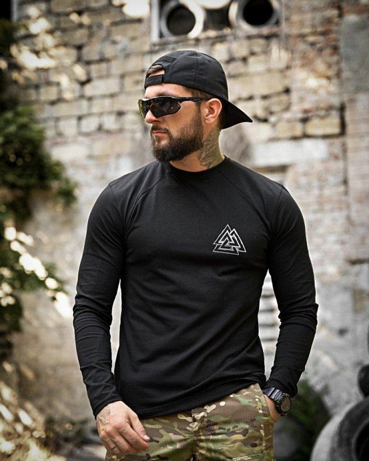 Мілітарі лонгслів руни ПП7791 Одеса - фото 2