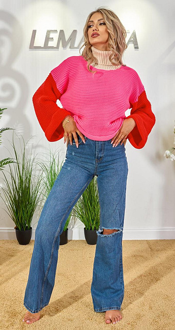 Свитер крупной вязки (42-48) Киев - изображение 4