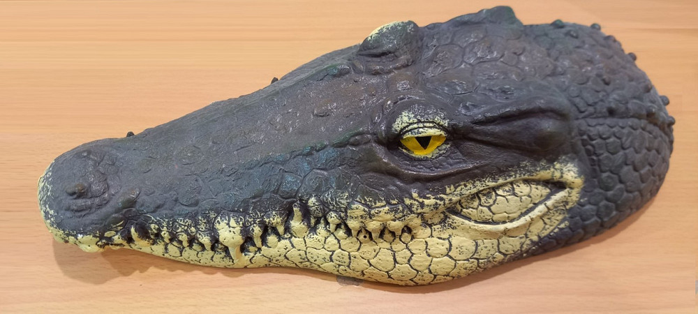 Крокодил - прикраса для ставка Київ - фото 3