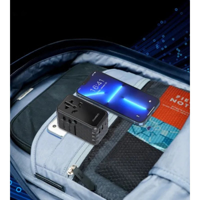 Зарядний пристрій Choetech 4xUSB 100W PD (2хUSB-C+2хUSB-A) сharger diamond model black (PD6028-BK) Вінниця - фото 6