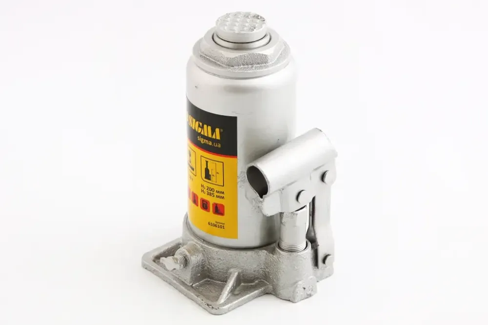 Домкрат гідравлічний 10 т 200-385м Sigma Вінниця - фото 2