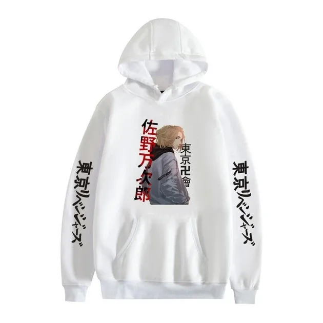 Худи, белая аниме для подростка девочки 2789019117 размер 140 см Днепр - изображение 1