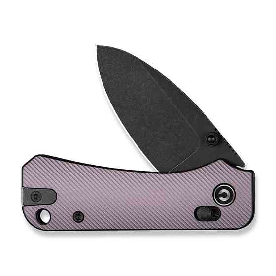 Ніж складаний кишеньковий Civivi Baby Banter 2, (5.9 см) Nitro-V / Aluminum фіолетовий Київ