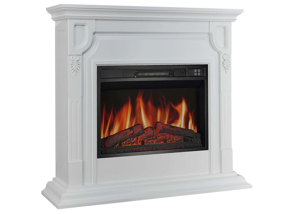 Каминокомплект универсальный 2в1 ArtiFlame Toronto AF23S белый с обогревом и звуком горения огня Львов - изображение 4