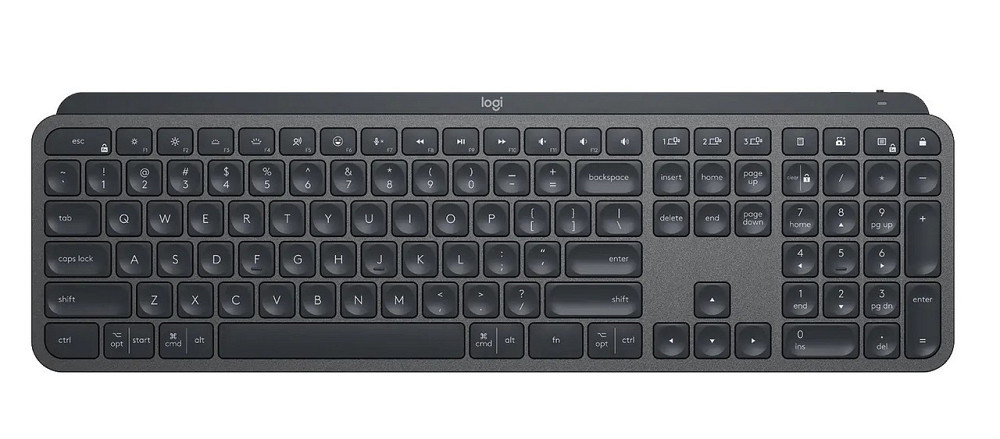 Комплект бездротовий (клавіатура, миша) Logitech MX Keys Combo for Business Graphite US (920-010933) Чорний Харьков - изображение 4