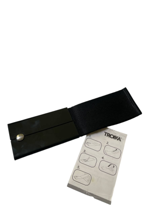 Багажна іменна бирка Troika, чорна Рівне