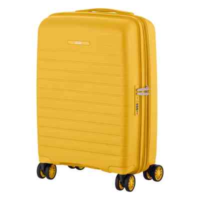 Набор чемоданов 2E Aero (M+S), бурштиново-жовті (2E-SPP-AERO-SET2-AY) Винница