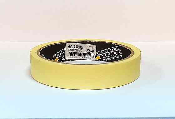 Стрічка малярна універсальна MASTERTOOL GripBond Easy 19 мм×15 м жовта 79-9900 Коломия