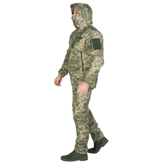 Зимний мужской костюм Cyclone NordStorm MM14 (6619) куртка и штаны (Пиксель) 2XL Винница