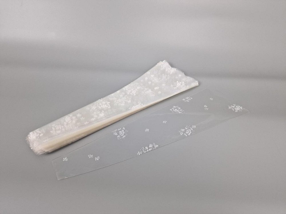 Упаковка конус под цветы h50/ 6низ/15верх(100 шт) узор Лилии 147 (1) (100 шт) Харьков - изображение 1