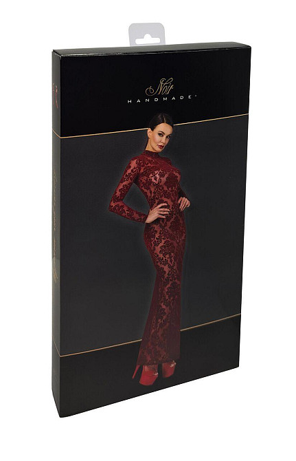Сукня Noir Handmade F383 Kink Royal gown/long dress XS Sex Aura Київ - фото 8