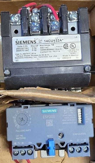SIEMENS 14CUD32AA Устройство плавного пуска двигателя. Харьков - изображение 1
