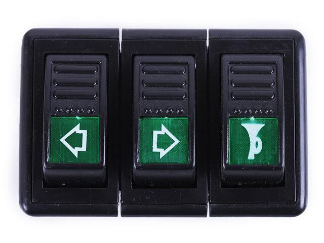 Блок переключателей (повороты + сигнал) ДонгФенг 240/244 Мукачево - изображение 1