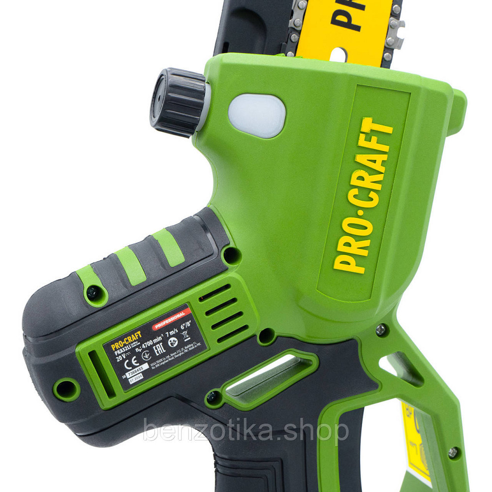 Акумуляторна ланцюгова пила Procraft PKA32Li (З 1 акб) Киев - изображение 7