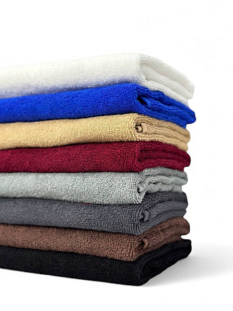 Комплект полотенец однотонных Ideal Textile 50х90см + 70х140см 400 г/м2 (56860932) Черновцы - изображение 1