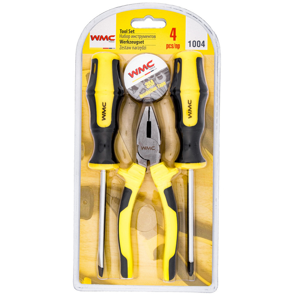 Набір інструментів 4пр. WMC TOOLS WT-1004 Одеса - фото 1