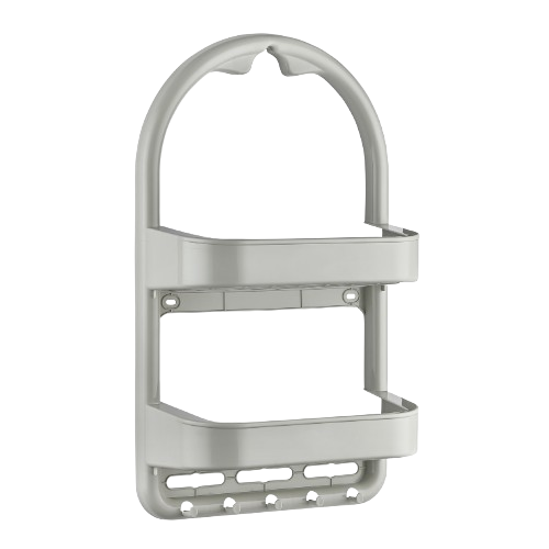 Полиця для ванної кімнати мала пластик бежевий OZER-B-015 ELIF Житомир - фото 1