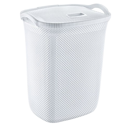 Кошик для білизни 63л білий Honeycomb ELIF Житомир - фото 2