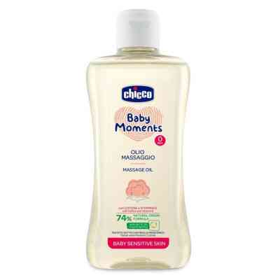 Дитяча олія Chicco Baby Moments масажна для чутливої шкіри 200 мл (10242.00) Вінниця
