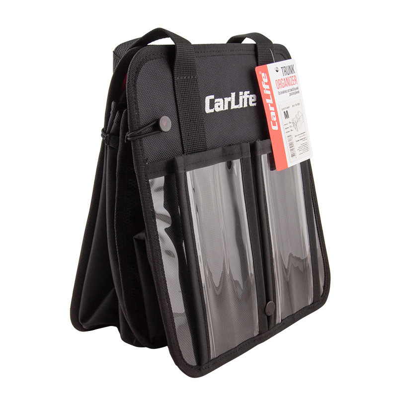 Сумка органайзер CarLife (трансформер) M 55х29х29см Тк. PVC 1680 D чорна Львів - фото 2