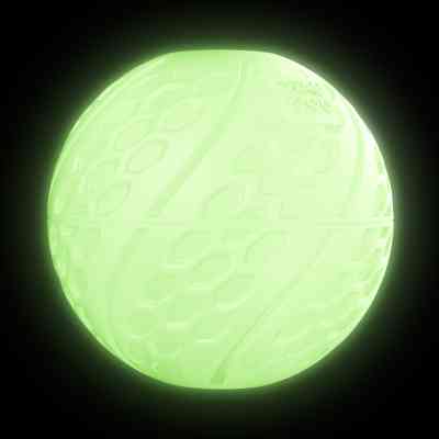 Іграшка для собак WAUDOG Fun М'ячик світлонакопичувальний з отвором для ласощів 7 см (6209) Вінниця