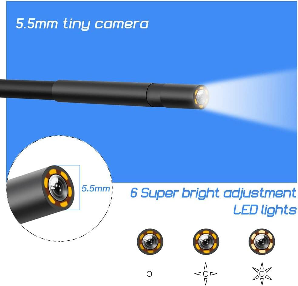 Профессиональный эндоскоп с экраном и камерой Киев - изображение 13