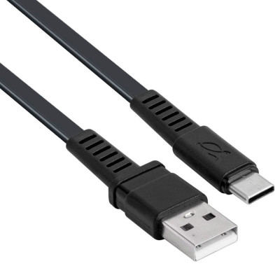 Дата кабель USB 2.0 AM to USB-C 1.2m black RivaCase (PS6002 BK12) Винница - изображение 4