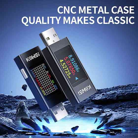 USB тестер KWS-MX23 для вимірювання напруги та сили струму Київ