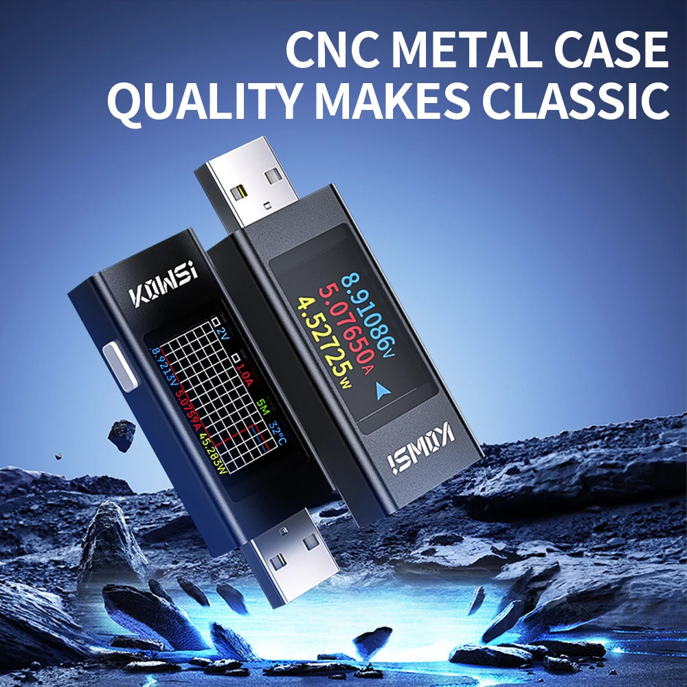 USB тестер KWS-MX23 для вимірювання напруги та сили струму Київ - фото 6