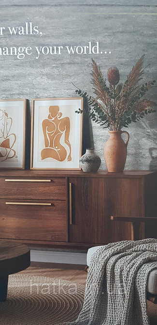 Шпалери вінілові на флізеліні A.S.Creation UNITA 1.06x10 під камінь структурні сірі бежеві 79204-3 Київ - фото 1