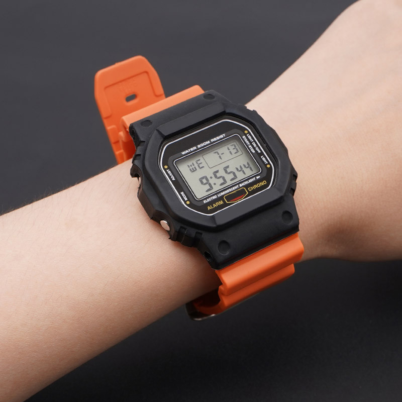 Ремінець для Casio G-Shock DW-6900 Orange BK SBR Київ - фото 4