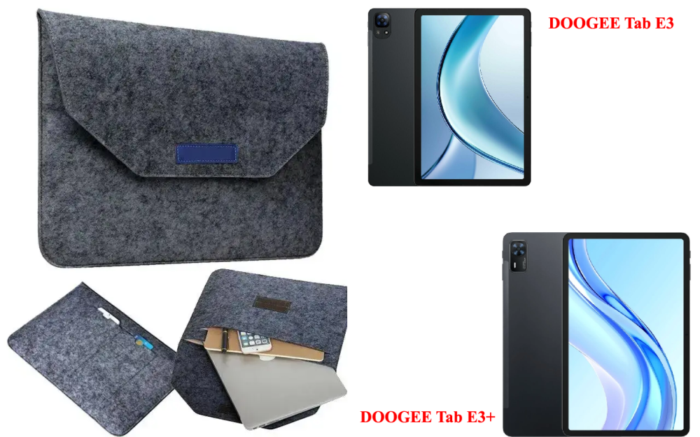 Сумка Wool из войлока для планшета DOOGEE Tab E3, DOOGEE Tab E3+ Киев - изображение 1
